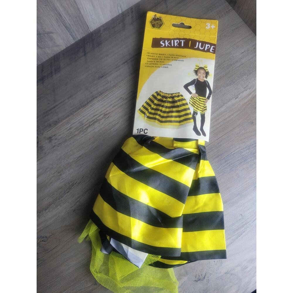 Girls Costume *ONLY SKIRT*   Bumblebee‎